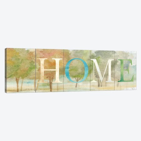 Home Rustic Landscape Sign Canvas Print #CYN33} by Cynthia Coulter Canvas Art Print