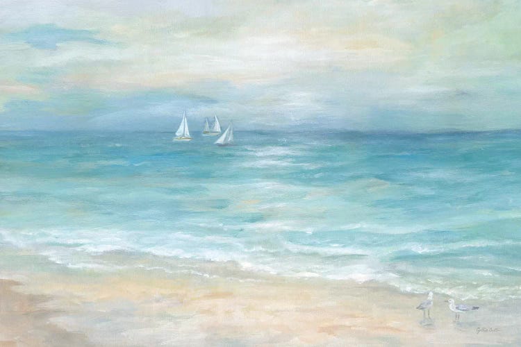 Island Beach Landscape by Cynthia Coulter wall art