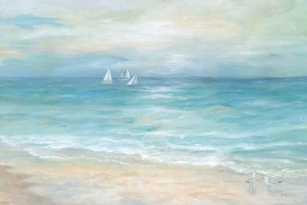 Roaring Brook Art: Island Beach Landscape by Cynthia Coulter