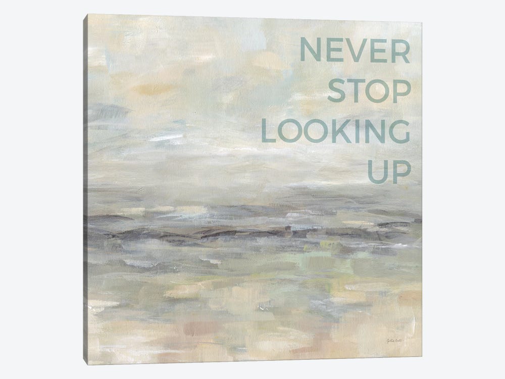 Never Stop Looking Up 1-piece Canvas Print