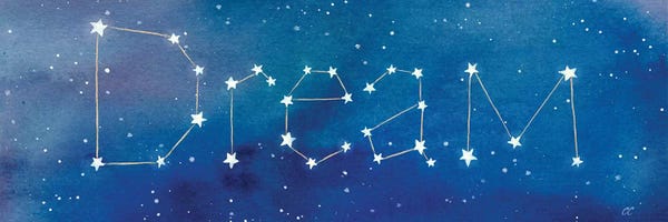 Kids Inspirational Art: Star Sign Dream by Cynthia Coulter