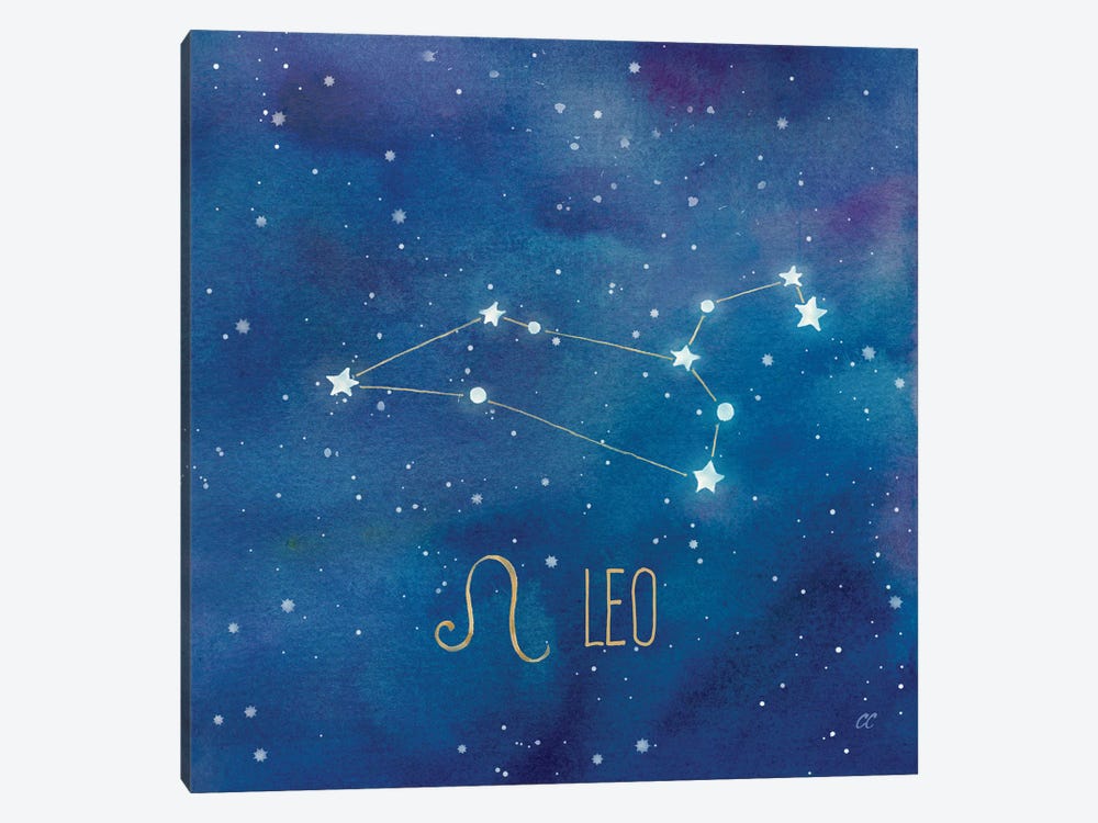 Star Sign Leo by Cynthia Coulter 1-piece Canvas Art Print