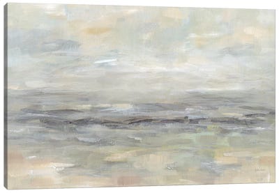 Stormy Grey Landscape Canvas Art Print