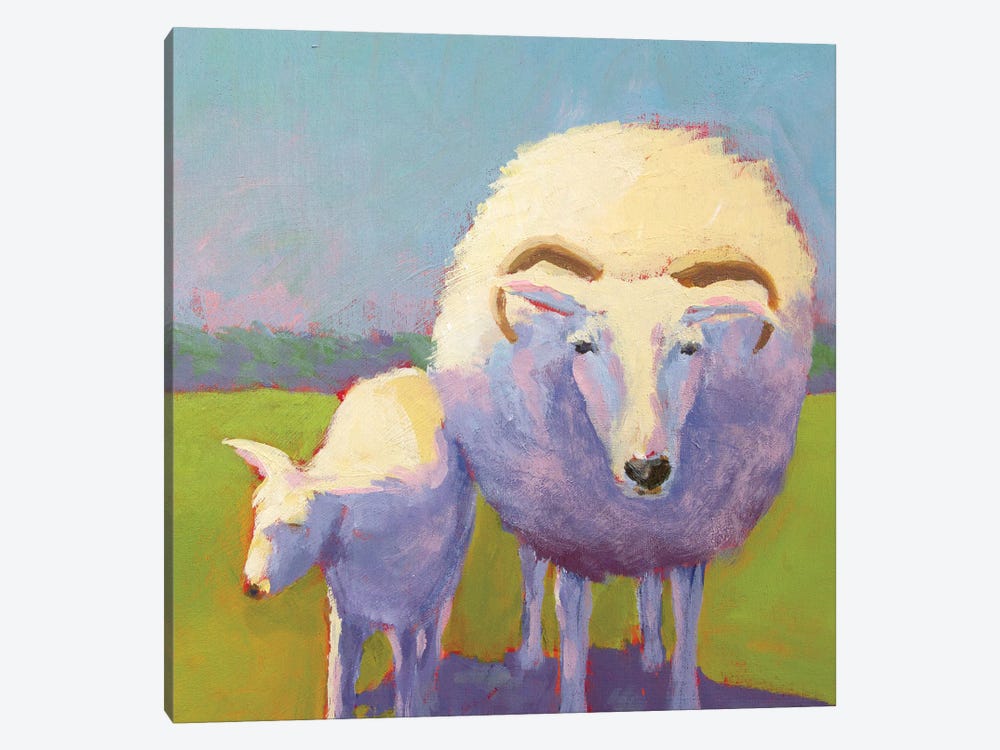 Sheep Pals II 1-piece Art Print