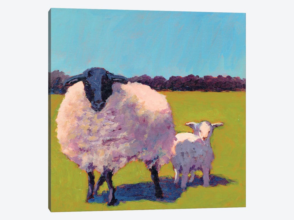 Sheep Pals III 1-piece Canvas Wall Art