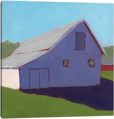Bucolic Structure V Canvas Art Print - Carol Young