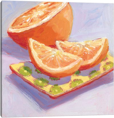 Still Citrus III Canvas Art Print - Carol Young