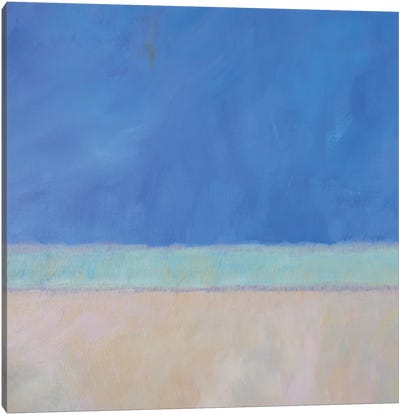 Wintergreen Sea I Canvas Art Print - Carol Young