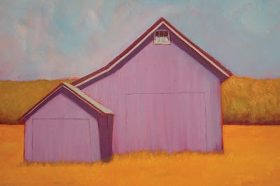 Canvas Print: Lavender & Gold by Carol Young - thumbnail