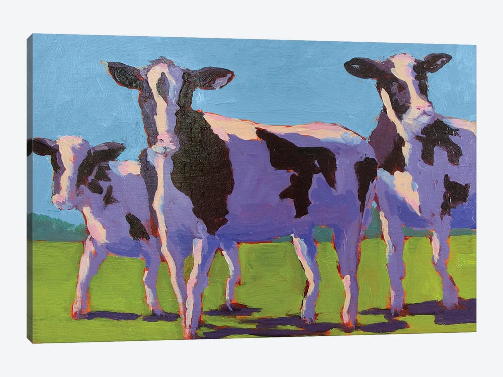 Cow Pals IV 1-piece Art Print