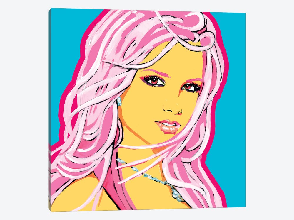 Britney by Corey Plumlee 1-piece Canvas Wall Art