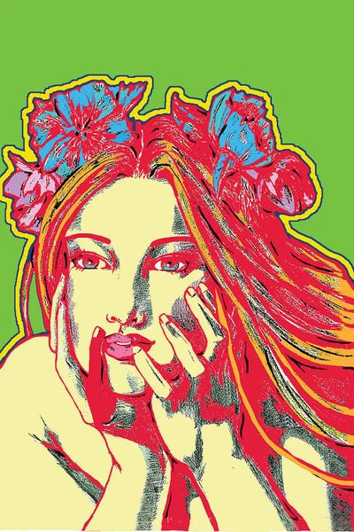 Le Belle Green by Corey Plumlee framed wall art