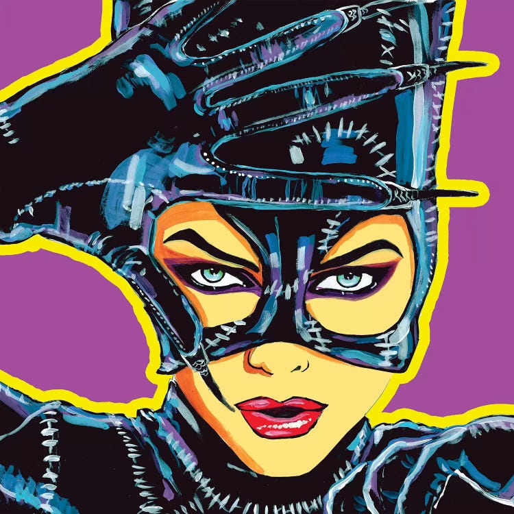 Catwoman by Corey Plumlee wall art