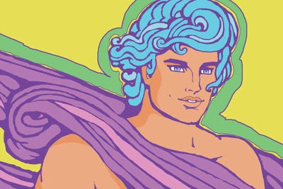 Apollo The Yellow by Corey Plumlee canvas print