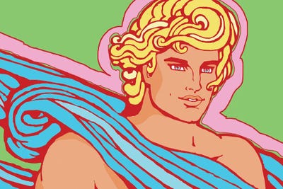 Apollo The Green by Corey Plumlee framed wall art