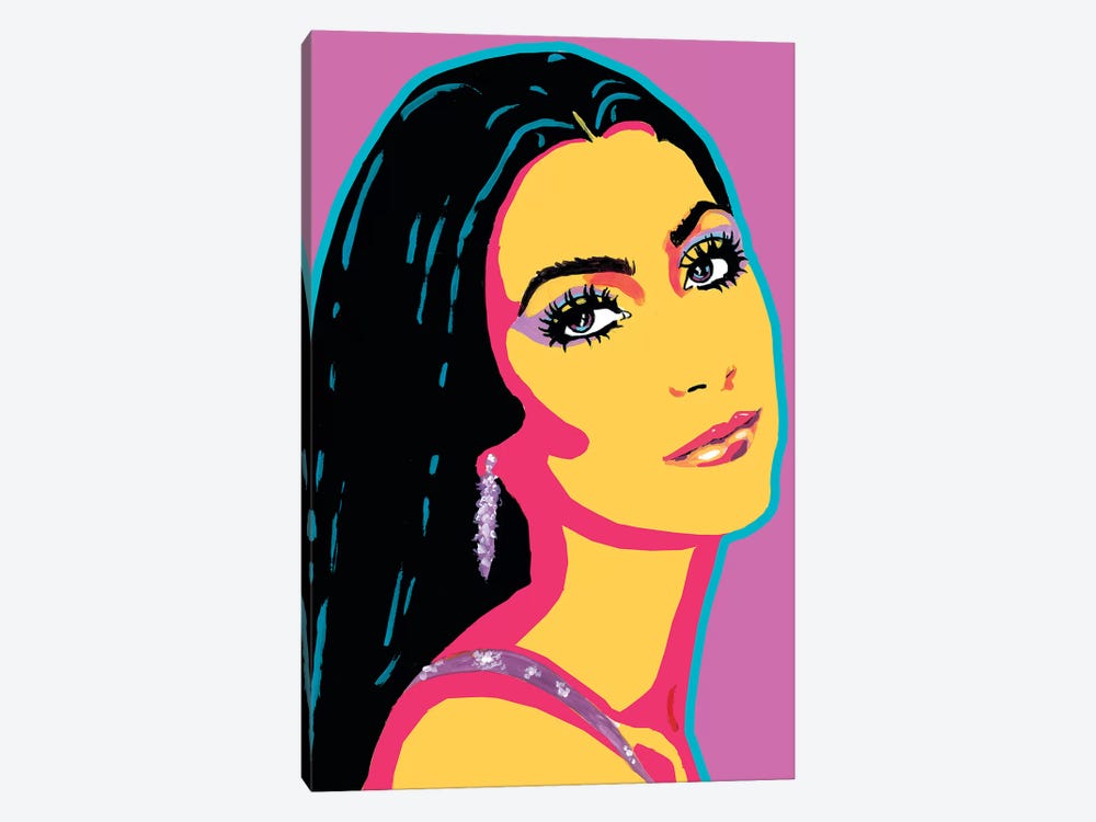 Cher by Corey Plumlee 1-piece Canvas Wall Art