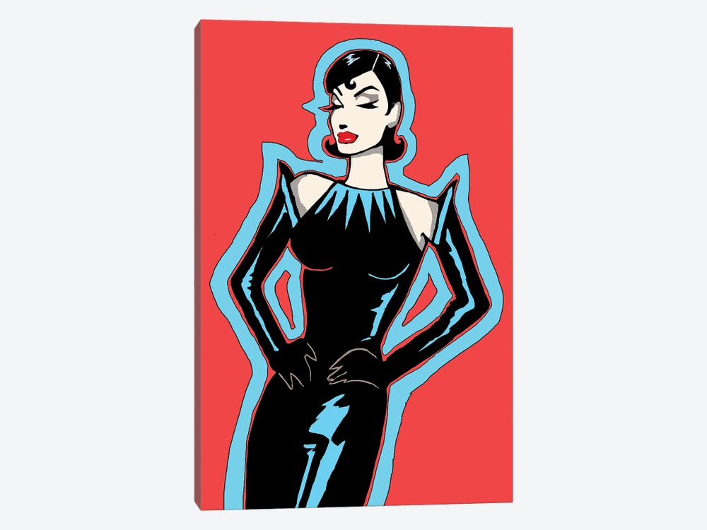 Femme Chic Red by Corey Plumlee 1-piece Canvas Wall Art