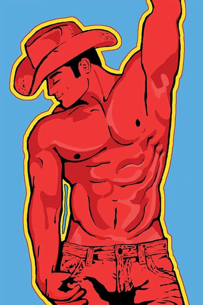 Hats: Cowboy Red by Corey Plumlee