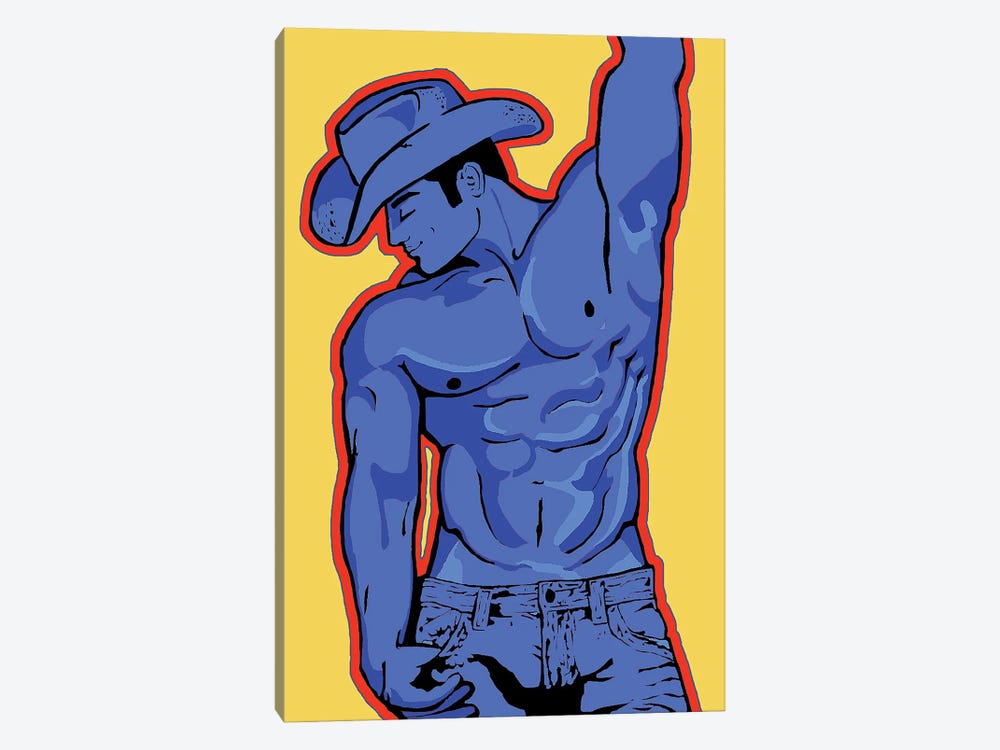 Cowboy Blue by Corey Plumlee 1-piece Canvas Artwork