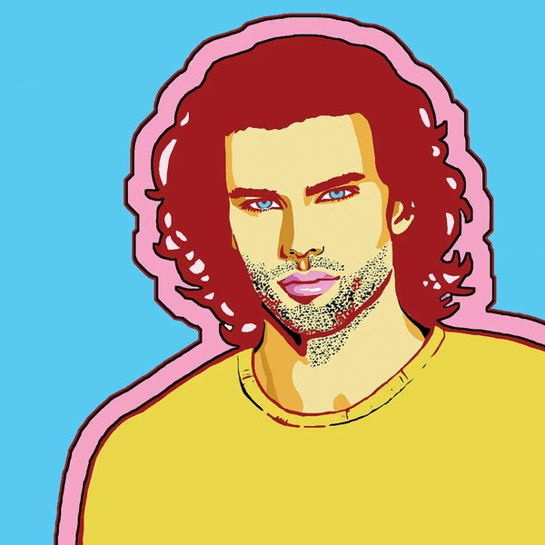 Men's Fashion: Lover Boy Yellow by Corey Plumlee