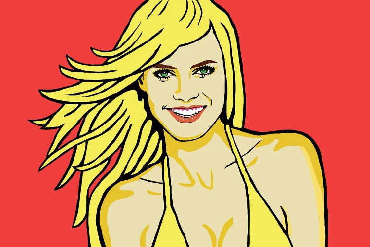 Heidi Klum Yellow