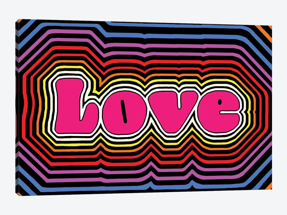 Love Vibes by Corey Plumlee 1-piece Art Print