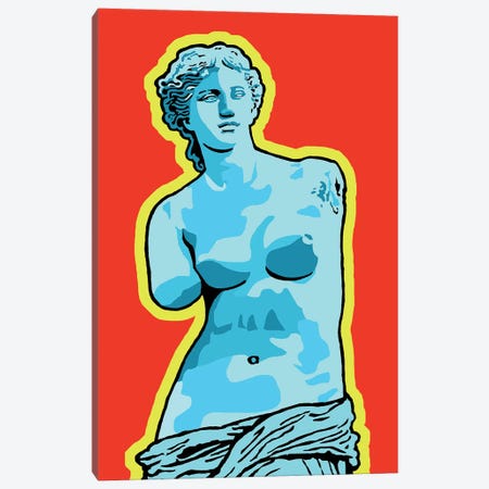 Venus Blue Canvas Print #CYP184} by Corey Plumlee Canvas Print