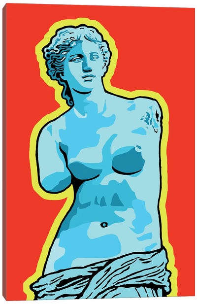 Venus Blue Canvas Art Print - Corey Plumlee