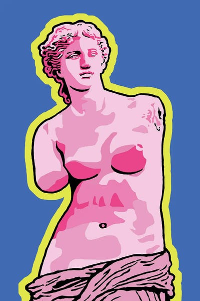 Venus Pink by Corey Plumlee framed wall art
