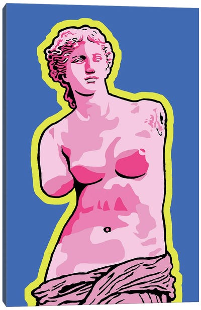 Venus Pink Canvas Art Print - Corey Plumlee