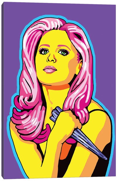 Buffy Canvas Art Print - Drama TV Show Art