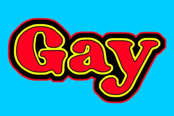 LGBTQ: Gay Blue by Corey Plumlee