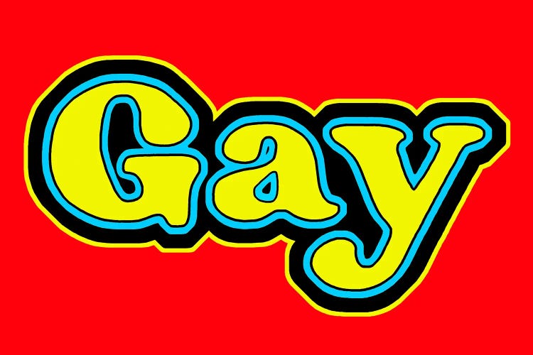 Gay Red by Corey Plumlee wall art