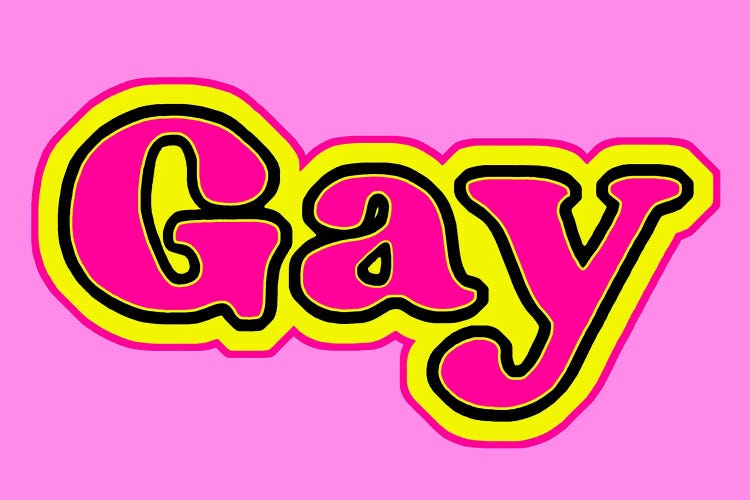 Gay Pink by Corey Plumlee wall art