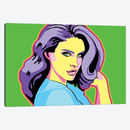 Lana Del Rey Canvas Print #CYP210} by Corey Plumlee Canvas Art