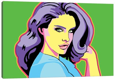 Lana Del Rey Canvas Art Print - Corey Plumlee