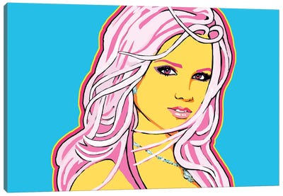 Britney Spears Canvas Art Print - Corey Plumlee