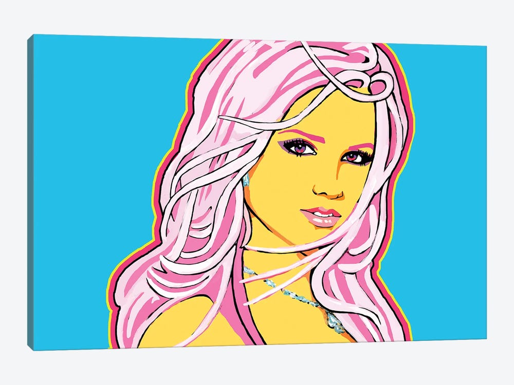 Britney Spears by Corey Plumlee 1-piece Canvas Print