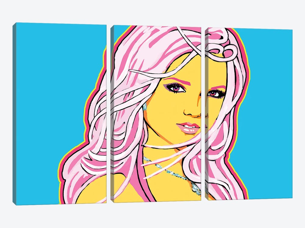 Britney Spears by Corey Plumlee 3-piece Art Print