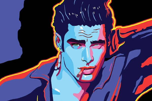 Smoking: Mr. Cool Blue by Corey Plumlee