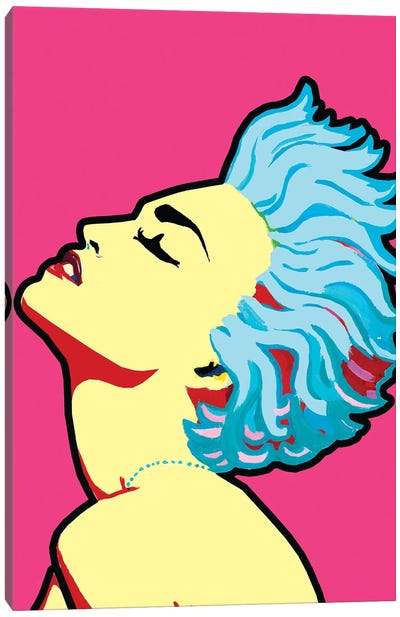 Madonna Canvas Art Print - Pop Art