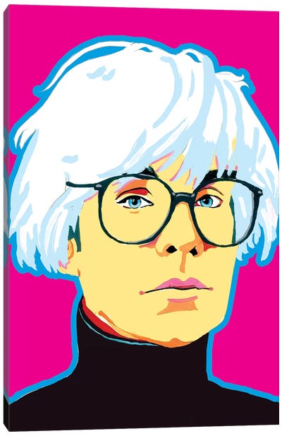 Warhol Canvas Art Print - Andy Warhol