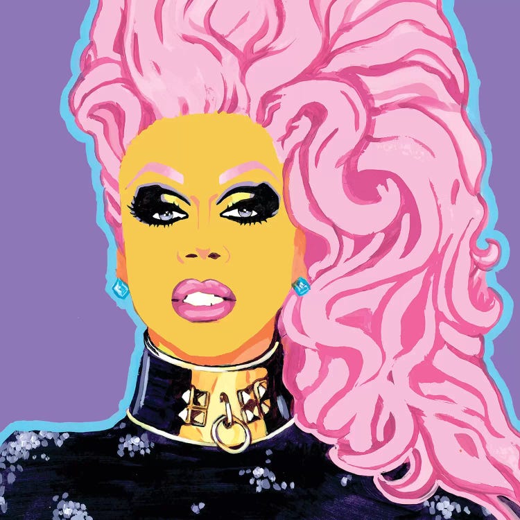 RuPaul by Corey Plumlee wall art