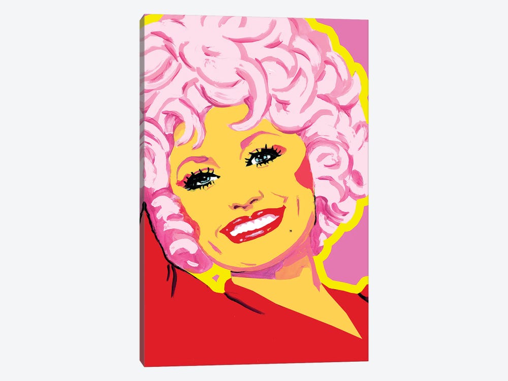 Dolly Parton by Corey Plumlee 1-piece Canvas Wall Art