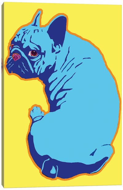 French Bulldog Canvas Art Print - Corey Plumlee
