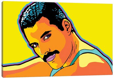 Freddie Mercury Canvas Art Print - Corey Plumlee
