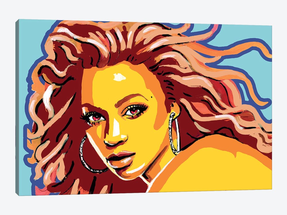Beyonce 1-piece Canvas Wall Art