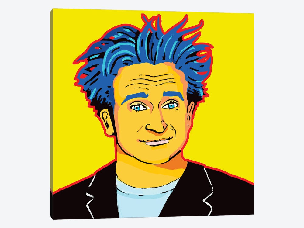 Robin Williams by Corey Plumlee 1-piece Canvas Art Print