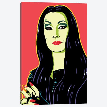 Morticia Canvas Print #CYP75} by Corey Plumlee Canvas Wall Art