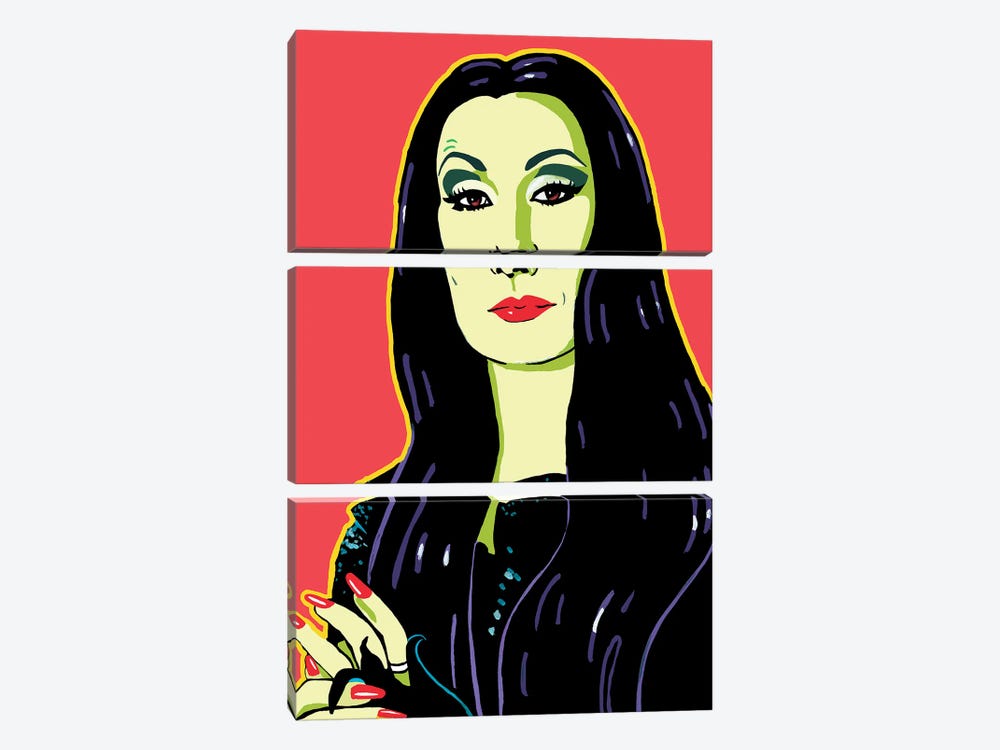 Morticia by Corey Plumlee 3-piece Art Print